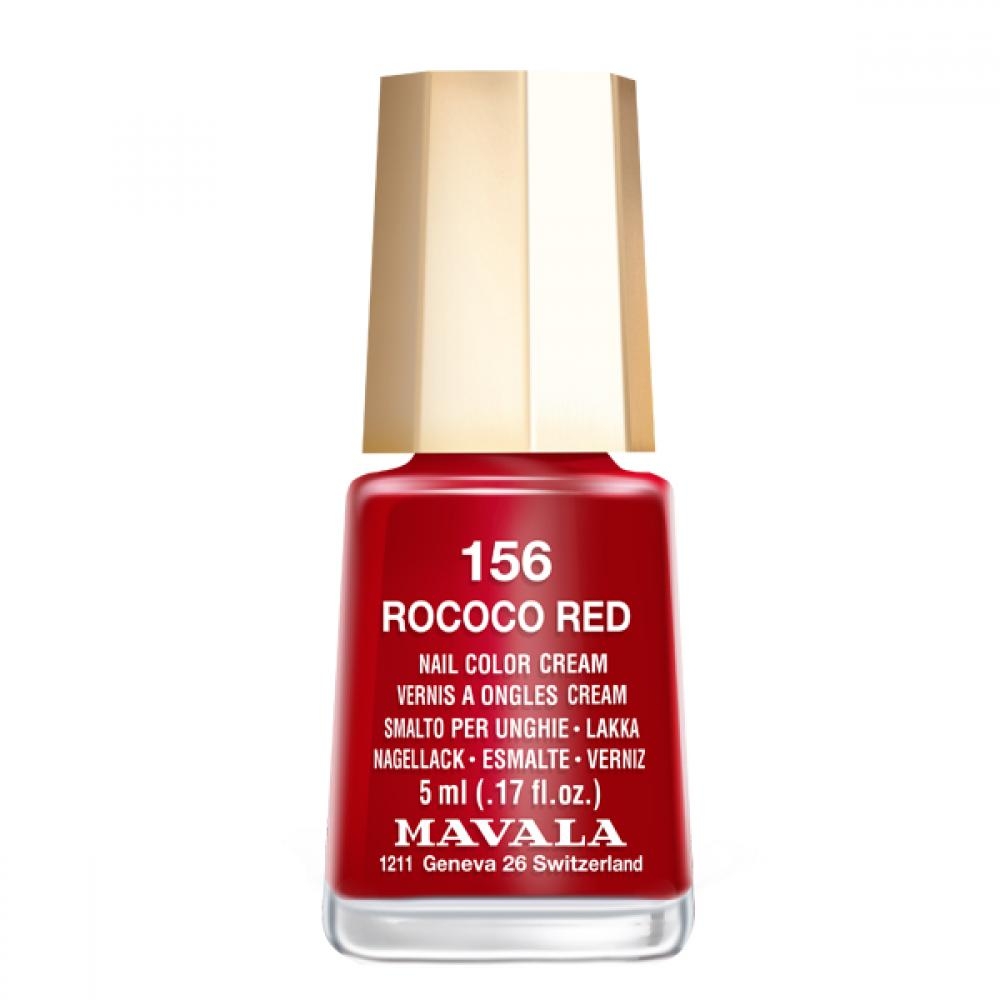 Mavala Лак Rococo Red 9091156 для Ногтей Чувственный Красный, 5 мл
