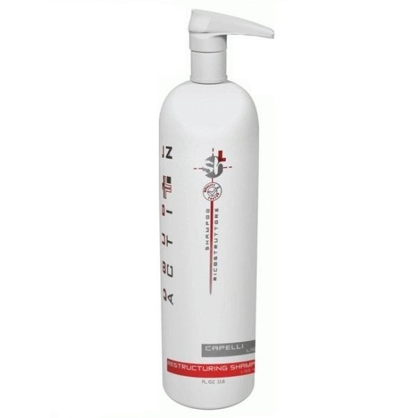 HAIR COMPANY Шампунь Восстанавливающий “Double Action Shampoo Ricostruttore”, 1000 мл HAIR COMPANY Шампунь Восстанавливающий “Double Action Shampoo Ricostruttore”, 1000 мл