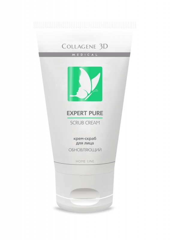 Collagene 3D Крем-Скраб для Лица Expert Pure Scrub Cream, 75 мл