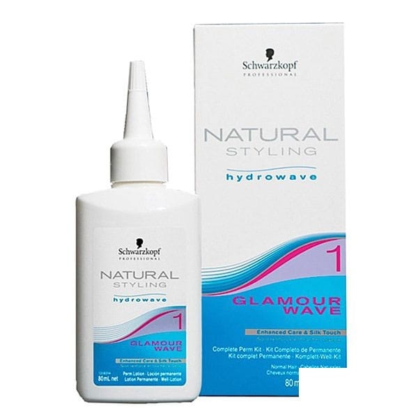 Schwarzkopf Комплект Natural Glamour для Химической Завивки Нормальных Волос #1, 80+100 мл