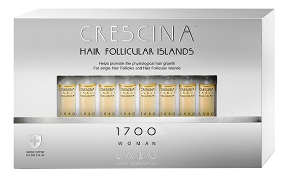 Crescina Лосьон Follicular Islands 1700 для Стимуляции Роста Волос для Женщин №20