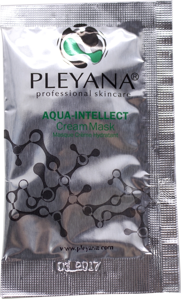 Pleyana Крем-Маска Увлажняющая Aqua-Intellect 2-в-1, 5 мл bergamo маска трехэтапная для лица увлажняющая 3step aqua mask pack 8 мл