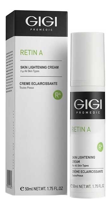 GIGI Крем RA - Skin Lightening Cream Отбеливающий Мультикислотный, 50 мл