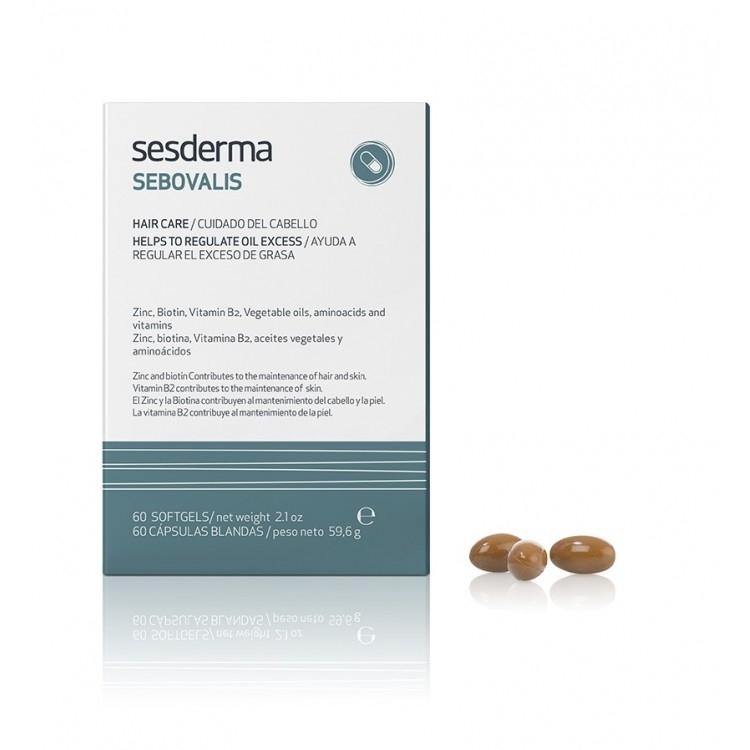Sesderma БАД к Пище Себовалис, 60 капсул sesderma бад к пище себовалис 60 капсул