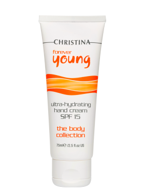 Christina Крем Forever Young Ultra-Hydrating Hand Cream SPF 15 Солнцезащитный для Рук, 75 мл