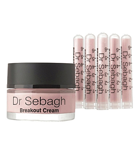 Dr Sebagh Комплекс для жирной кожи и кожи с акне Breakout Cream & Antibacterial Powder, 50 мл + 5*1,95 мл Dr Sebagh Комплекс для жирной кожи и кожи с акне Breakout Cream & Antibacterial Powder, 50 мл + 5*1,95 мл