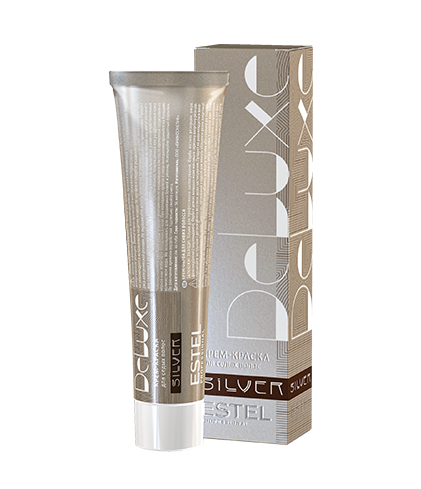 ESTEL Стойкая Крем-Краска для Волос De Luxe Silver, 60 мл