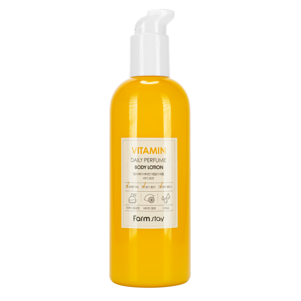FarmStay Лосьон Vitamin Daily Perfume Body Lotion Парфюмированный для Тела с Витаминами, 330 мл