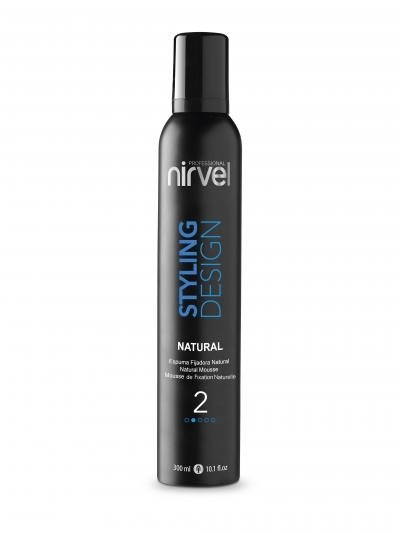 Nirvel Professional Мусс Natural Mousse Естественной Фиксаци, 300 мл