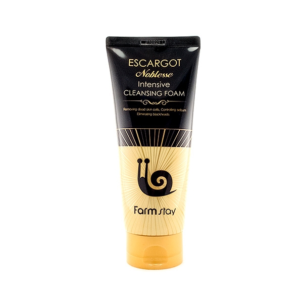 FarmStay Очищающая Пенка с Муцином Королевской Улитки Escargot Noblesse lntensive Cleansing Foam, 180мл FarmStay Очищающая Пенка с Муцином Королевской Улитки Escargot Noblesse lntensive Cleansing Foam, 180мл