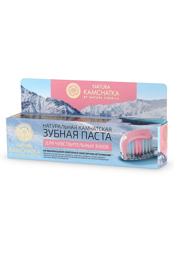 Natura Siberica Паста Kamchatka Зубная Натуральная Камчатская для Чувствительных Зубов, 100 мл