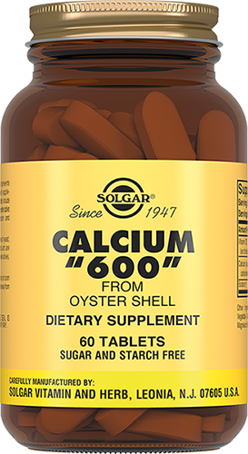 Solgar Кальций Calcium 600 из Раковин Устриц Таблетки №60