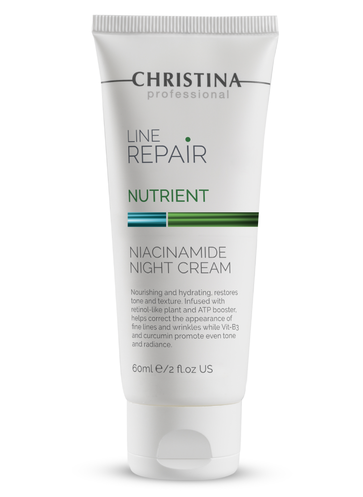 Christina Крем Line Repair Nutrient Niacinamide Night Cream Восстанавливающий Ночной с Ретинолом, 60 мл