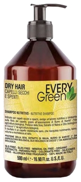 Dikson Шампунь Every Green Dry Hair Nutritive Shampoo для Сухих Волос, 500 мл