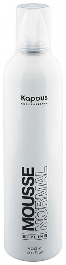 Kapous Мусс Styling Normal Mousse для Укладки Волос Нормальной Фиксации, 400 мл
