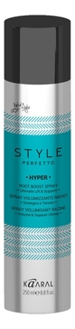 Kaaral Спрей Style Perfetto Hyper Root Boost Spray для Прикорневого Объема Лосьон, 250 мл