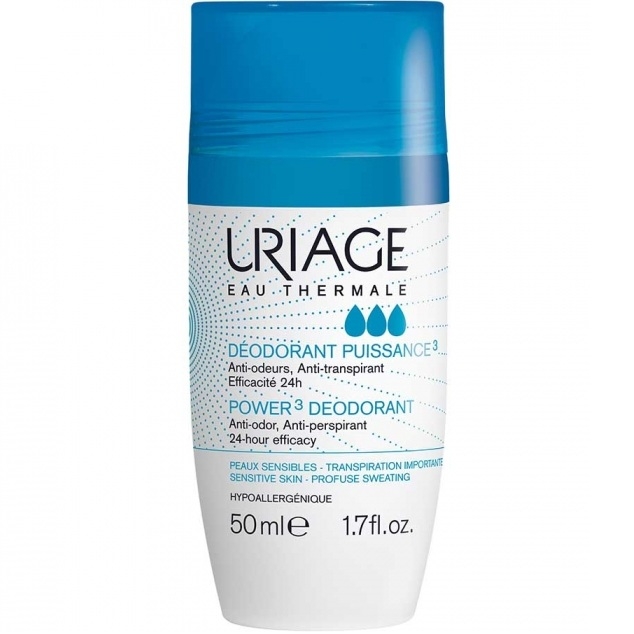 Uriage Дезодорант Eau Thermale Тройного Действия Роликовый, 50 мл дезодорант роликовый uriage 24ч против запаха 8746968 50 мл