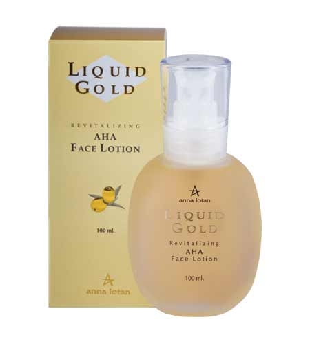 Anna Lotan Liquid Gold Revitalizing AHA Face Lotion Активный лосьон-гель, 100 мл