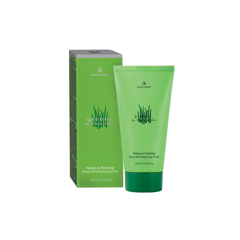 Anna Lotan Greens Natural Peeling Гринс Натуральный пилинг, 150 мл пилинг mizon vita lemon sparkling peeling gel объем 150 мл