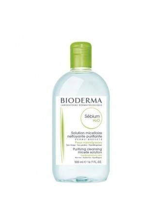 Bioderma Очищающая Вода Себиум, 500 мл урьяж мицеллярная вода очищающая для кожи склонной к покраснению 250 мл uriage гигиена uriage