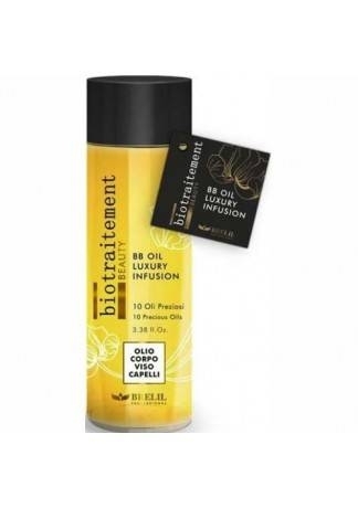 Brelil Professional Многофунциональное масло для волос, лица и тела BB OIL LUXURY INFUSION, 100 мл
