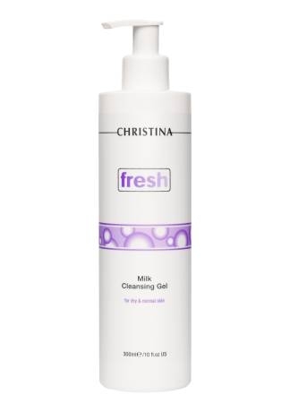 Christina Fresh Молочный очищающий гель для сухой и нормальной кожи, 300 мл