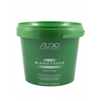 Kapous Порошок Studio Dust Free Blondtouch Bleaching Powder Обесцвечивающий с Экстрактом Женьшеня и Рисовыми Протеинами, 500 мл