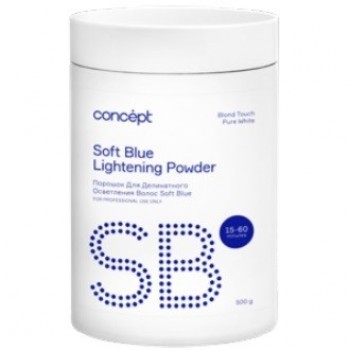 Порошок Soft Blue Lightening Powder для Осветления Волос, 500г
