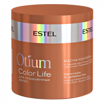 Маска-Коктейль Otium Color Life для Волос Яркость цвета, 300 мл