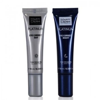 Кремы Platinum Eye Correct kit Night & Day Платинум День/Ночь для Кожи Контура Глаз, 2*10 мл