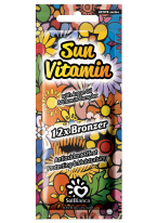 Крем Sun Vitamin 12х Bronzer для Загара в Солярии Масло Арганы, Витамином Е, 15 мл