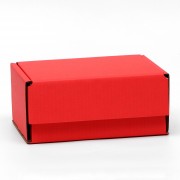 Коробка Самосборная Красная 22 х 16,5 х 10 см, 1 шт