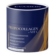 Гидрат TropoCollagen + Vit C Коллагена из Кожи Рыбы, 31 стик