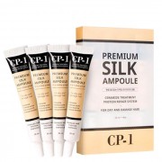 Набор CP-1 Premium Silk Ampoule Несмываемая Сыворотка для Волос с Протеинами Шелка, 4*20 мл