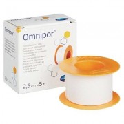 Пластырь Омнипор на нетканой основе 2,5см*5м, 1 шт