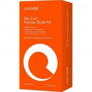 Набор Shine Curl Bio Curl Former Style Kit для Холодной Перманентной Завивки для Ослабленных Волос №2 Живой Локон, 100 мл+100 мл
