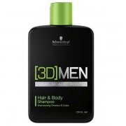 Шампунь 3D MEN для волос и тела, 250 мл