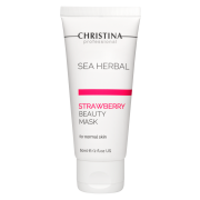 Маска Sea Herbal Beauty Mask Strawberry for Normal Skin Красоты  Клубничная для Нормальной Кожи, 60 мл