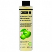 Шампунь Shampoo Fresh Освежающий для Защиты Кератина с Экстрактом Зелёного Яблока и Протеином, 200 мл