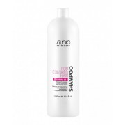 Шампунь Colored Hair Shampoo для Окрашенных Волос с Рисовыми Протеинами и Экстрактом Женьшеня Studio Professional, 1000 мл
