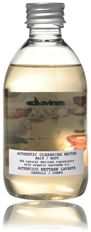 Davines Очищающий Нектар Authentic для Волос и Тела, 280 мл