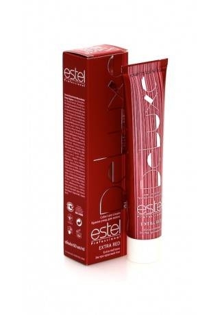 ESTEL Стойкая Крем-Краска для Волос De Luxe Extra Red, 60 мл