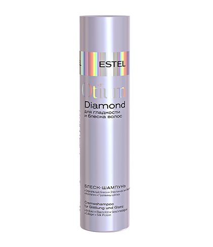 ESTEL Diamond Шампунь-блеск для Гладкости и Блеска Волос, 250 мл estel diamond масло драгоценное для гладкости и блеска волос 100 мл