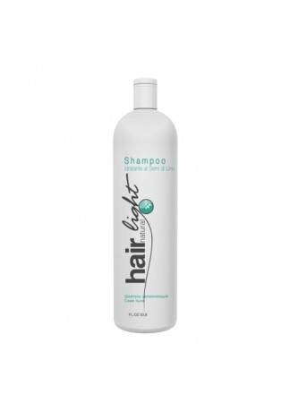 HAIR COMPANY Шампунь Увлажняющий Семя Льна Hair Natural Light Shampoo Idratante Ai Semi Di Lino, 1000 мл
