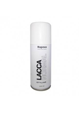 Kapous Лак Аэрозольный для Волос Нормальной Фиксации KAPOUS STYLING LACCA NORMAL, 100 мл Kapous Лак Аэрозольный для Волос Нормальной Фиксации KAPOUS STYLING LACCA NORMAL, 100 мл