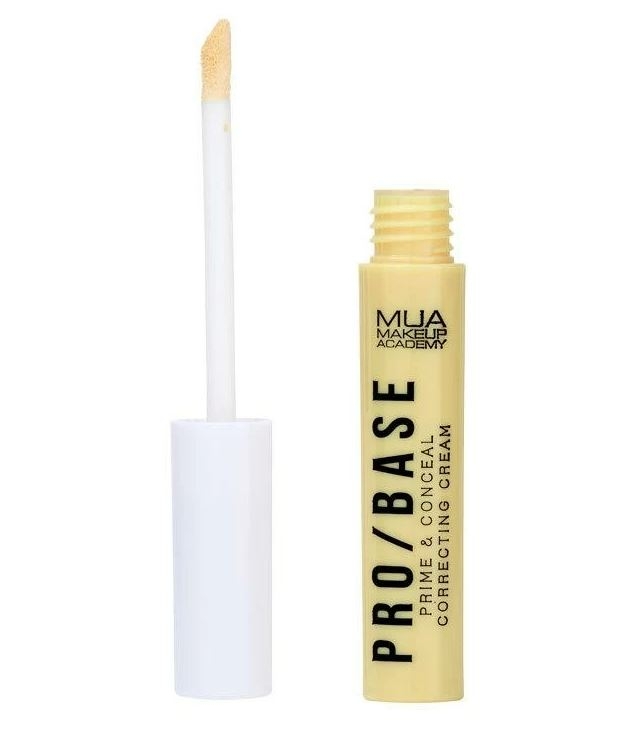 MUA Make Up Academy Консилер Pro Base Prime & Conceal Cc Cream Оттенок Yellow, 2 мл