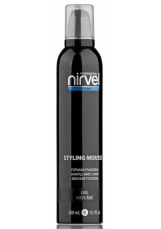 Nirvel Professional Гуль-Мусс для Завершения Укладки Волос GEL MOUSSE, 300 мл