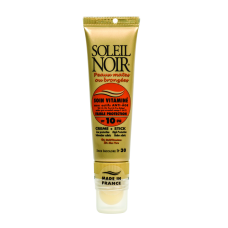 Soleil Noir Крем для Лица Soin Vitamine SPF 10 и Бальзам для Губ Stick SPF 30 Низкая Степень Защиты, 20+2 мл