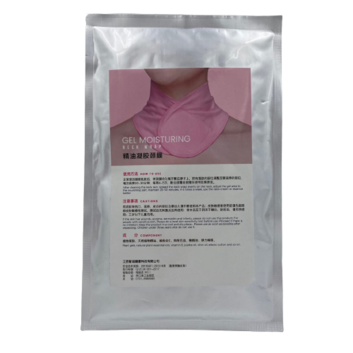 Chok Chok Gells Маска Gel Neck Mask для Шеи Увлажняющая с Эфирными Маслами, 1шт
