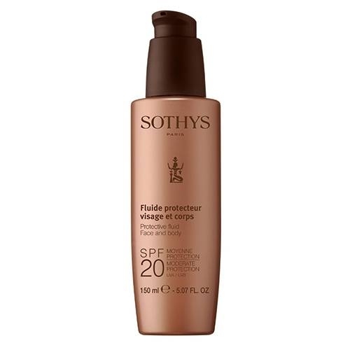 Sothys Молочко Protective Fluid Face And Body SPF20 Moderate Protection UVA/UVB с SPF20 для Лица и Тела, 150 мл sothys молочко с spf20 для лица и тела 150 мл